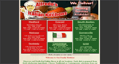 Desktop Screenshot of alfredositaliankitchens.com